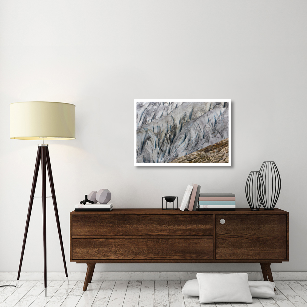 Altesch Glacier, Valais, Bernese Alps, Switzerland-Paper Art-38&quotx26"