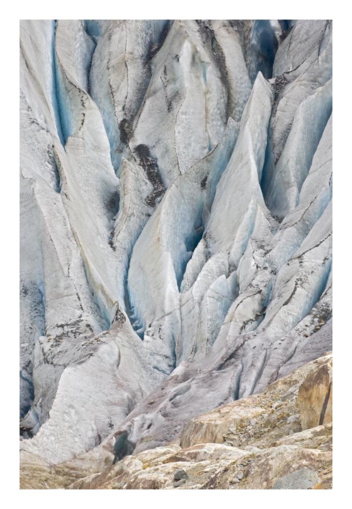 Altesch Glacier, Valais, Bernese Alps, Switzerland-Paper Art-18"x26"