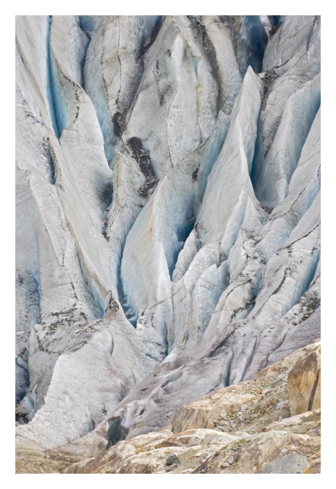 Altesch Glacier, Valais, Bernese Alps, Switzerland-Paper Art-22"x32"