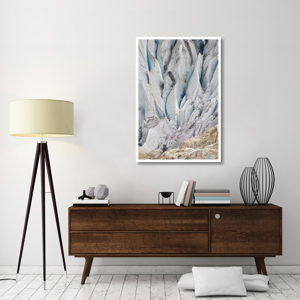 Altesch Glacier, Valais, Bernese Alps, Switzerland-Paper Art-34&quotx50"