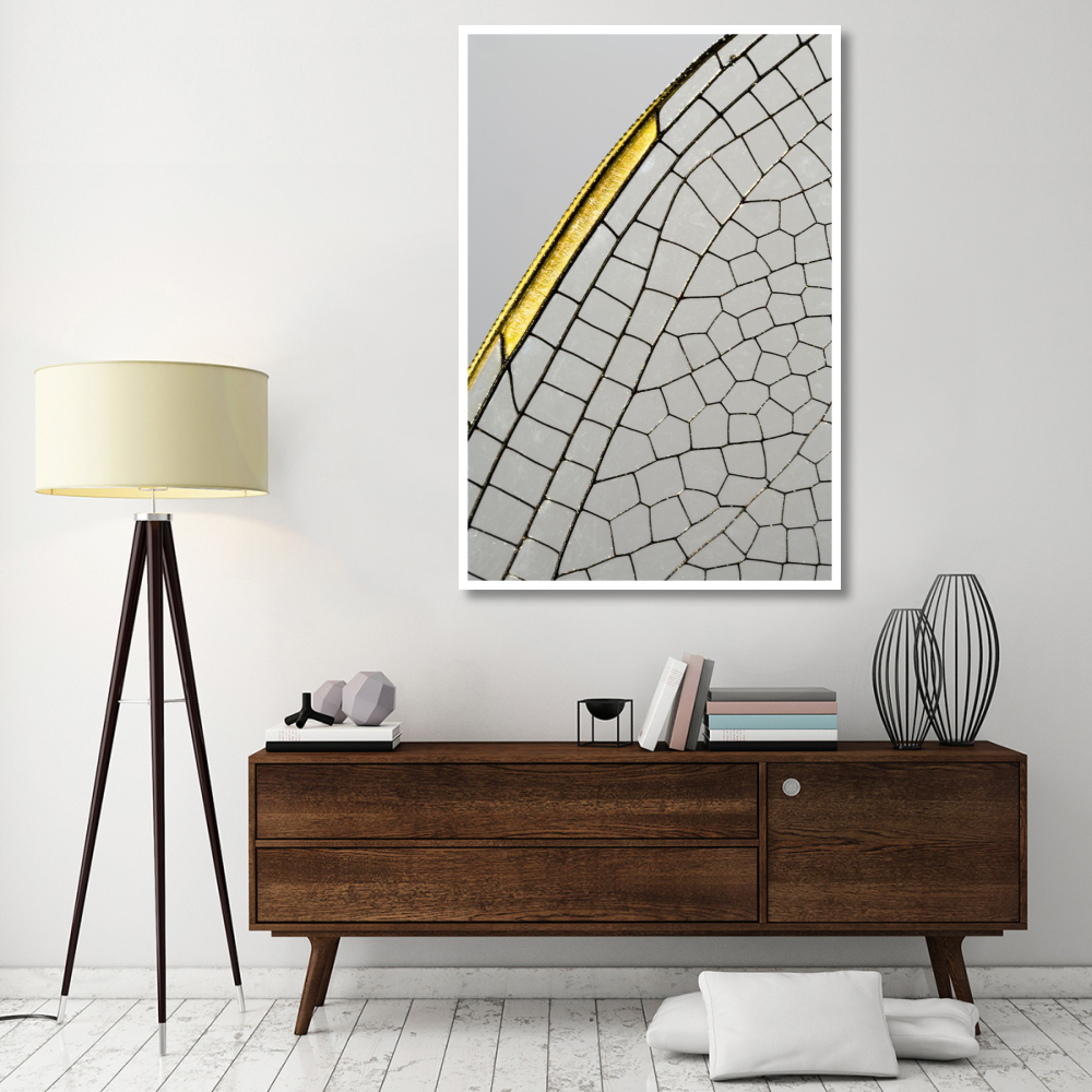 Emperor Dragonfly wing, Den Helder, Netherlands-Paper Art-42&quotx62"