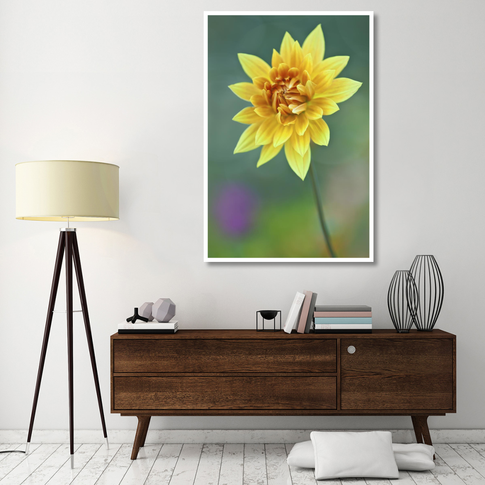 Semi-cactus Dahlia-Paper Art-42&quotx62"
