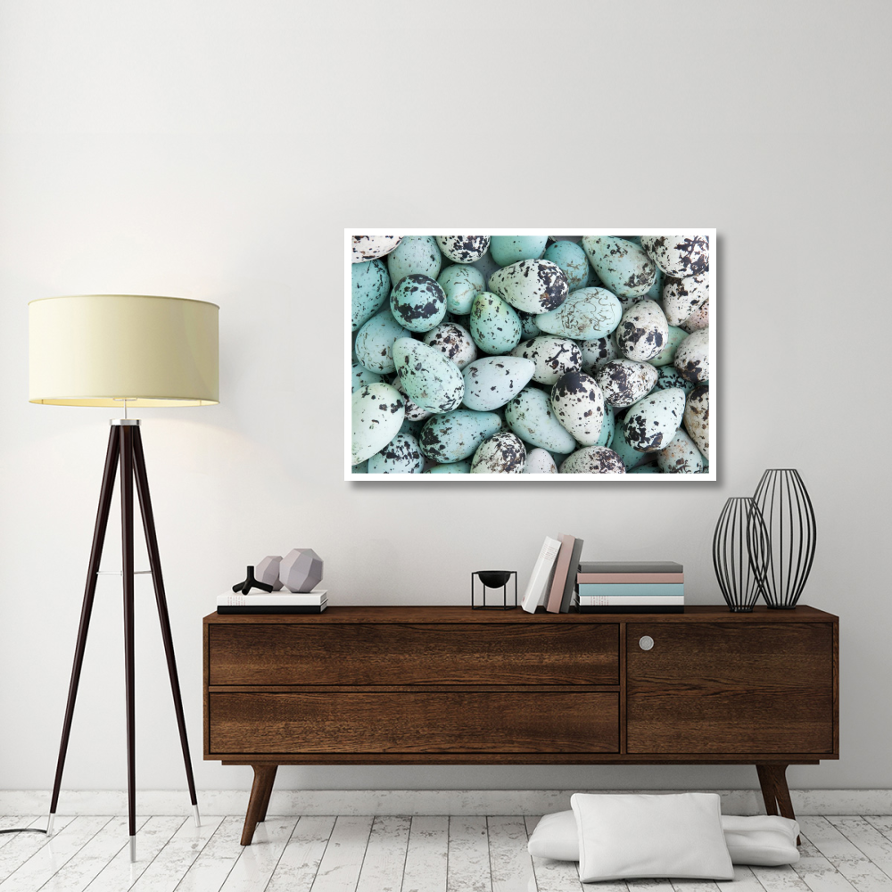 Bird Egg Tableau-Paper Art-50&quotx34"