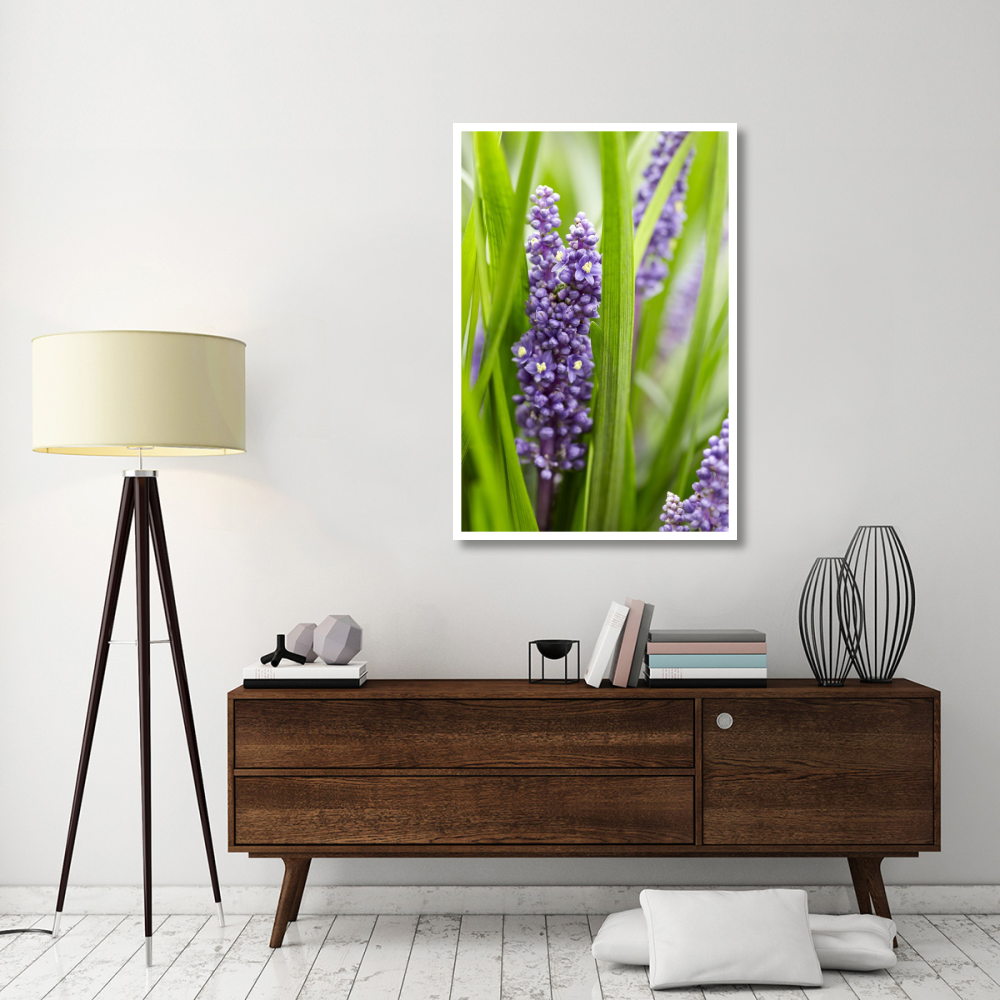 Border Grass big blue sense variety flowers-Paper Art-34&quotx50"