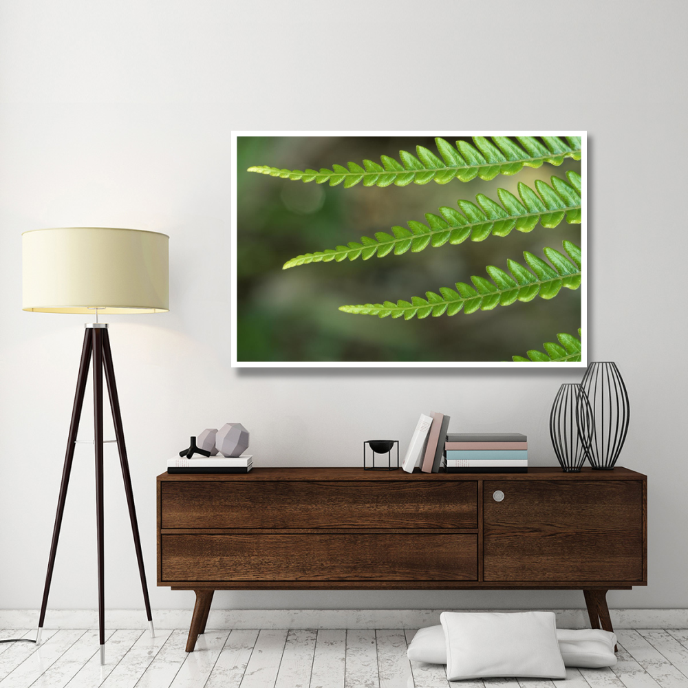 Fern frond, detail, Hawaii-Paper Art-62&quotx42"