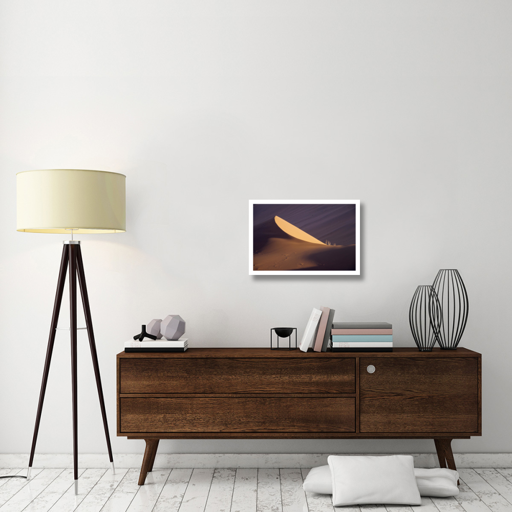 Sand dune, Namib Desert, Namibia-Paper Art-26&quotx18"