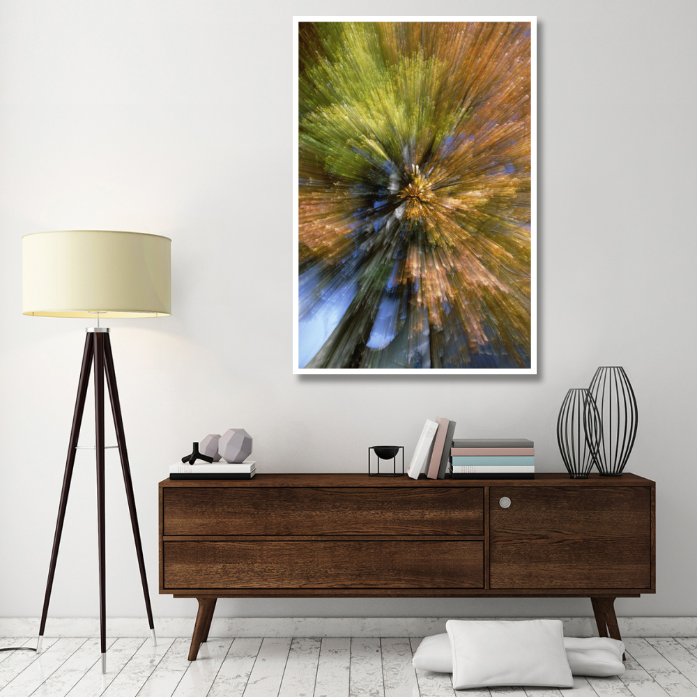 Autumn foliage, abstract-Paper Art-42&quotx62"