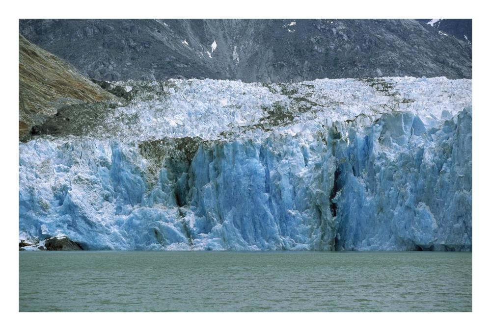 Dawes Glacier, Endicott Arm, Inside Passage, Alaska-Paper Art-26"x18"
