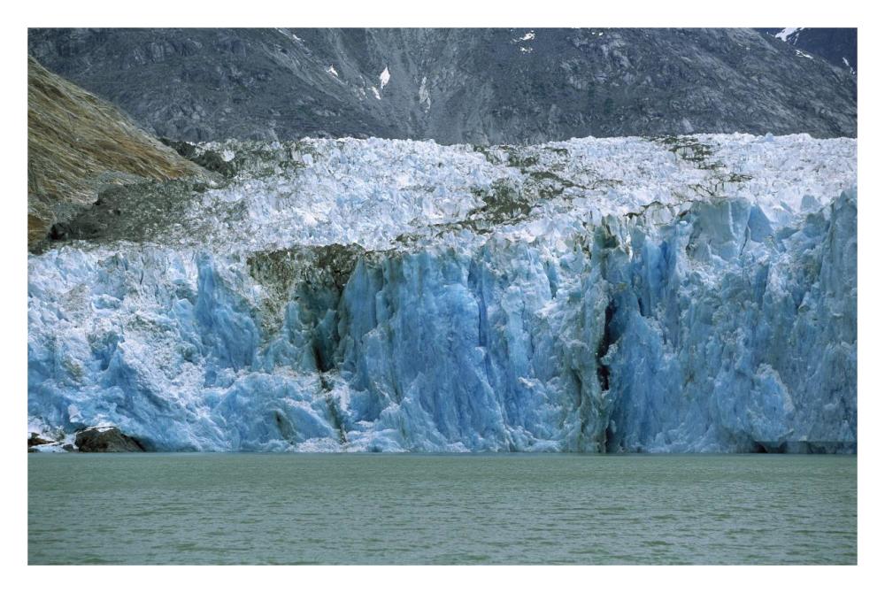 Dawes Glacier, Endicott Arm, Inside Passage, Alaska-Paper Art-32"x22"