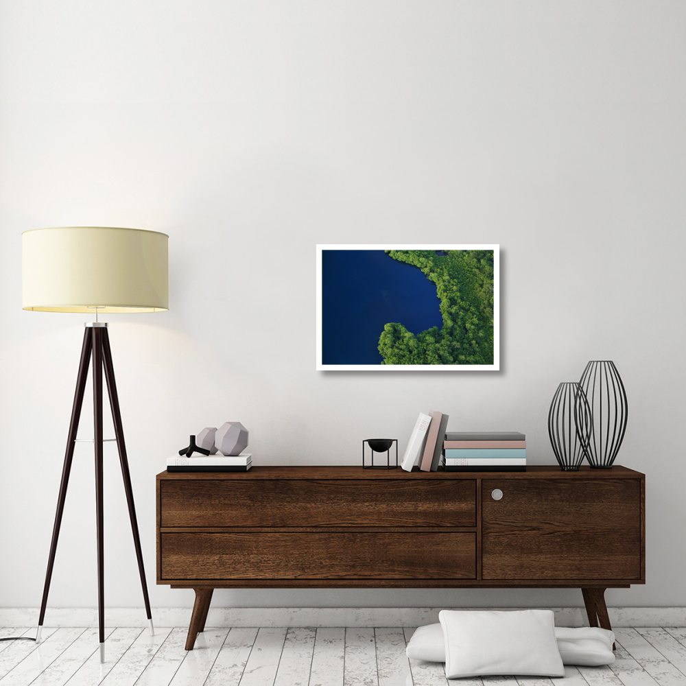 Mangrove stand, Bocas del Toro, Panama-Paper Art-32&quotx22"