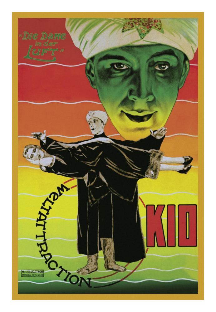 Magicians: Dame in der Luft: Weltattraction Kio-Paper Art-18"x26"