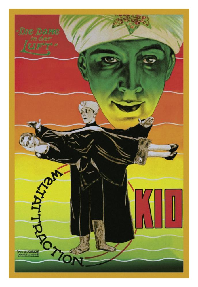 Magicians: Dame in der Luft: Weltattraction Kio-Paper Art-22"x32"