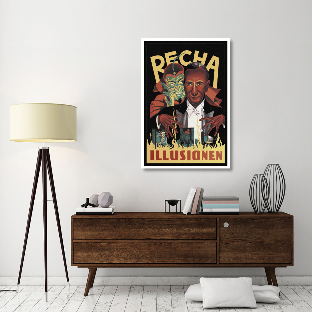 Magicians Recha Illusionen-Paper Art-34&quotx50"