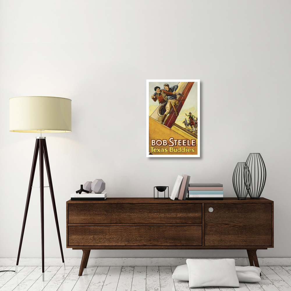 Vintage Westerns Texas Buddies-Paper Art-22&quotx32"