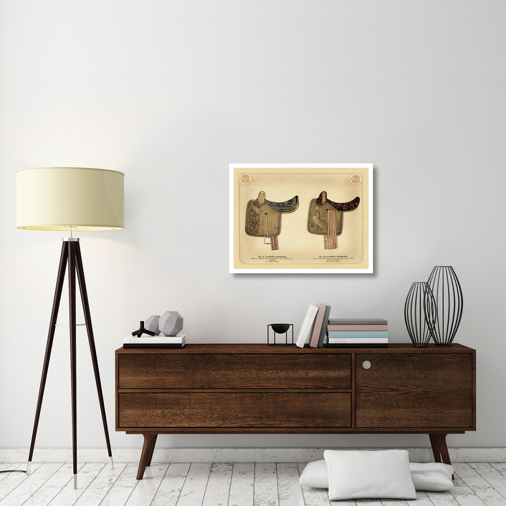 Saddles and Tack Ladies' Saddles 1-Paper Art-34&quotx26"