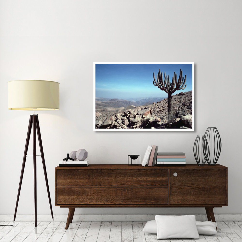 Atacama Desert located at foothills of the Andes, driest region in the world, Peru-Paper Art-50&quotx34"