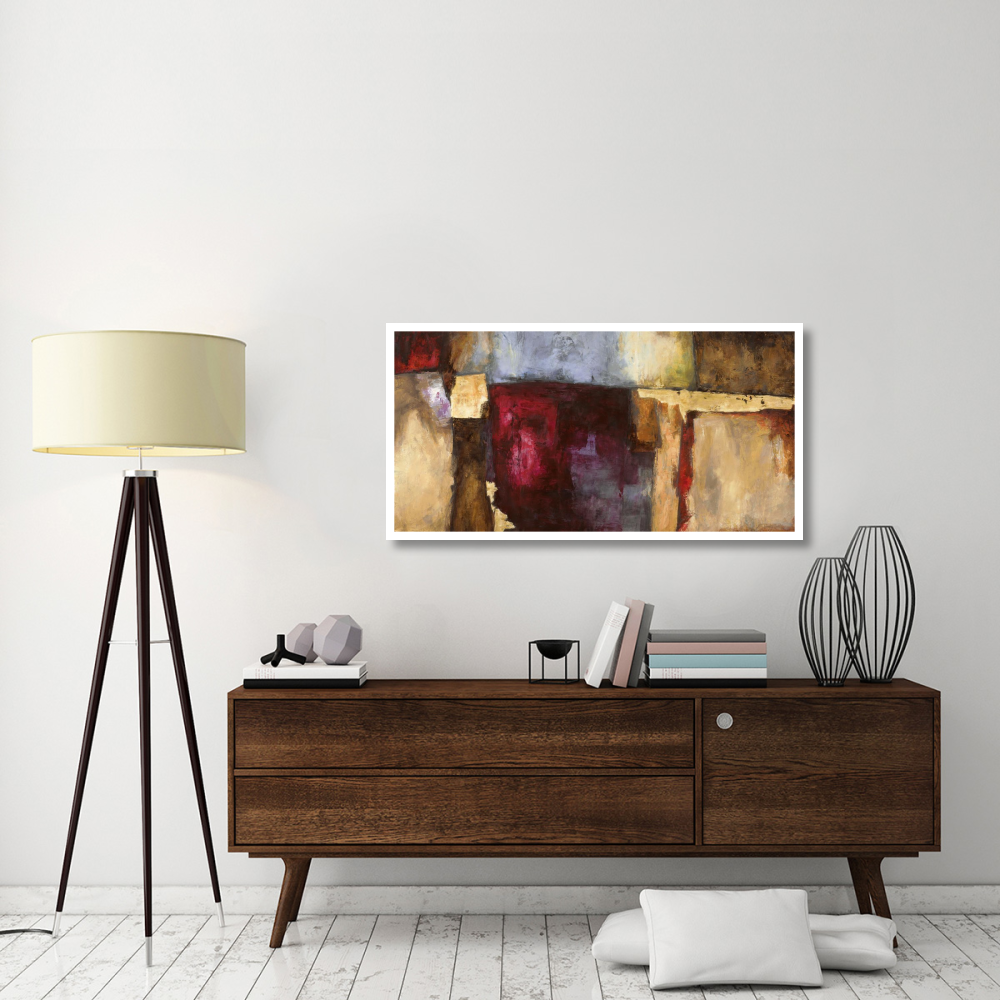 Rosso fiorentino-Paper Art-50&quotx26"