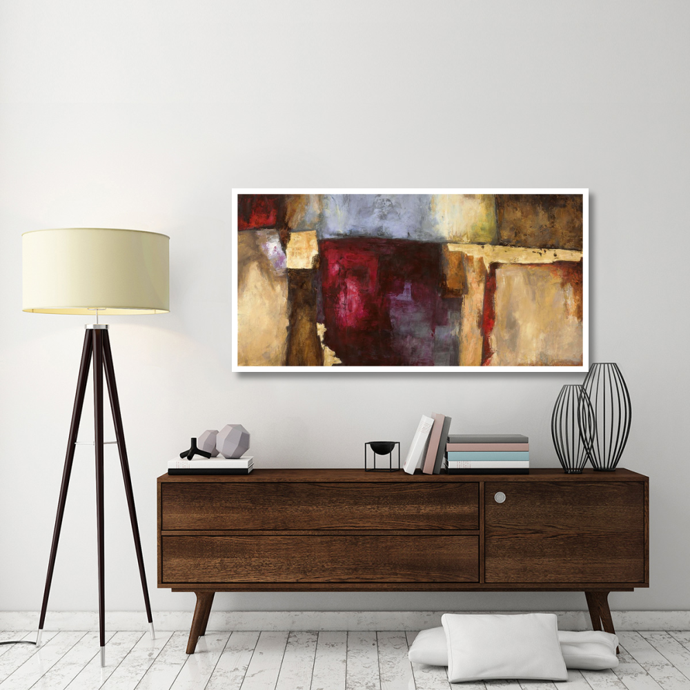 Rosso fiorentino-Paper Art-62&quotx32"