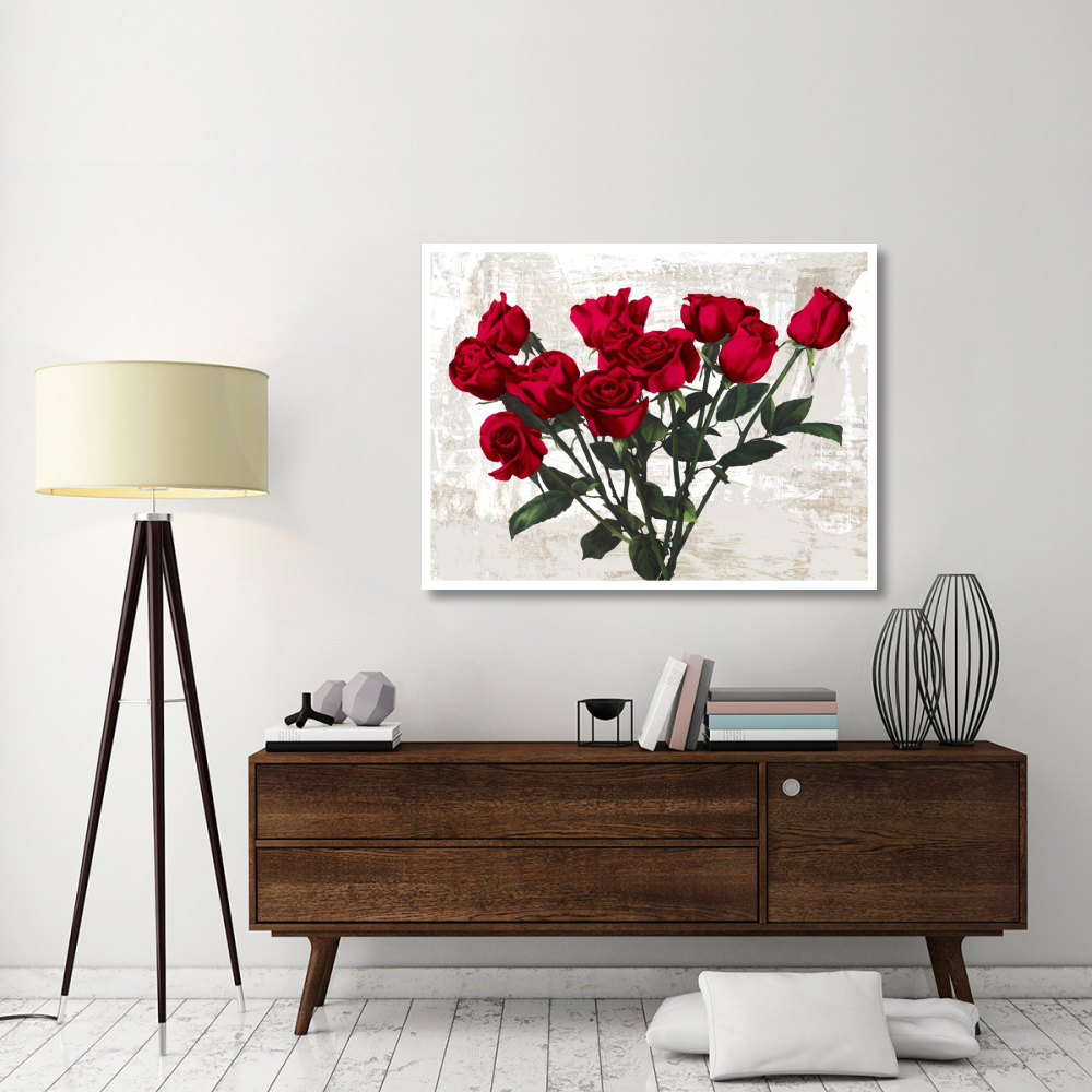 Bouquet-Paper Art-50&quotx38"