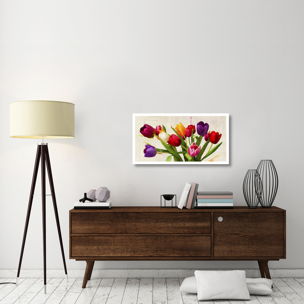 Bouquet dEte-Paper Art-38&quotx20"