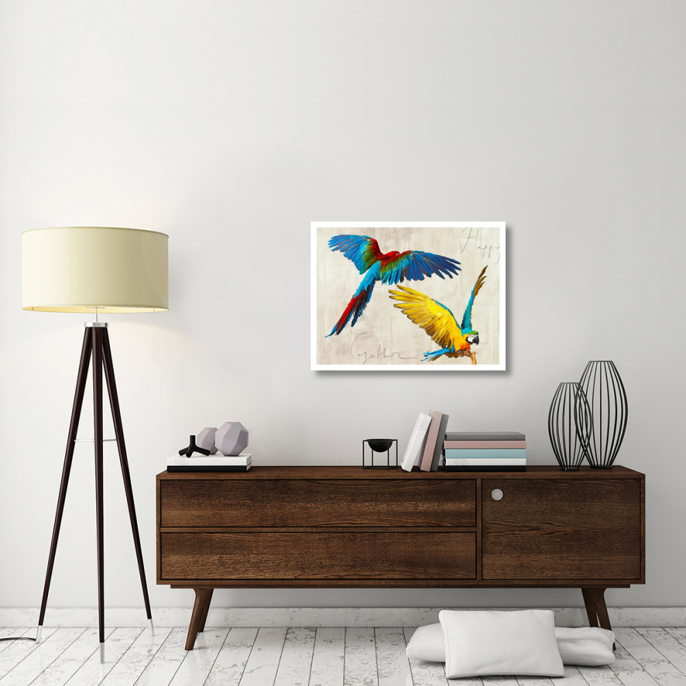 Happy Together-Paper Art-34&quotx26"