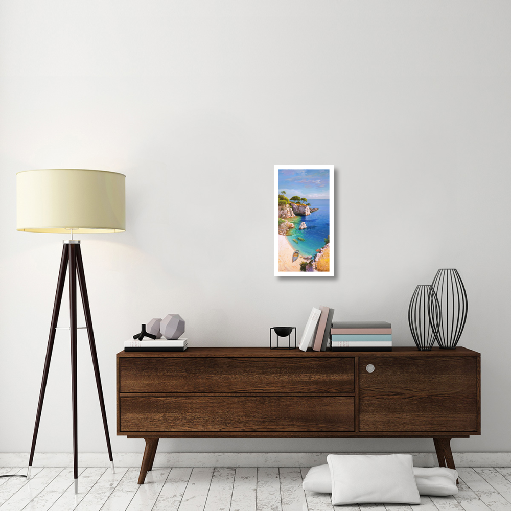 Caletta nel sole-Paper Art-14&quotx26"
