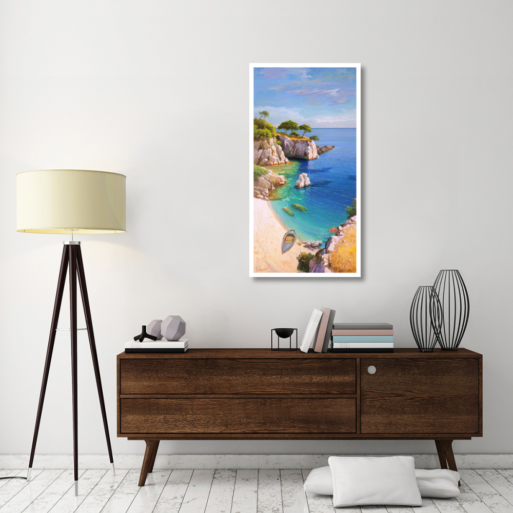 Caletta nel sole-Paper Art-26&quotx50"