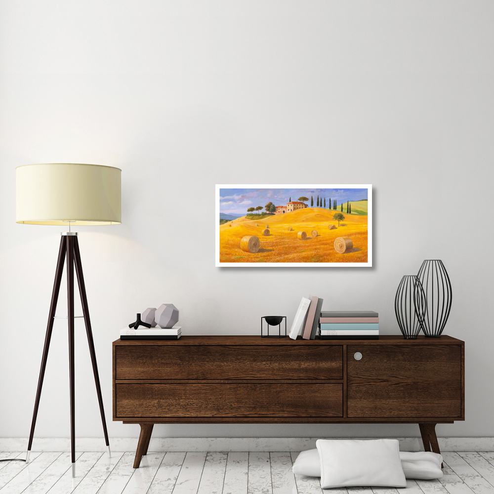 Colline in Toscana-Paper Art-38&quotx20"