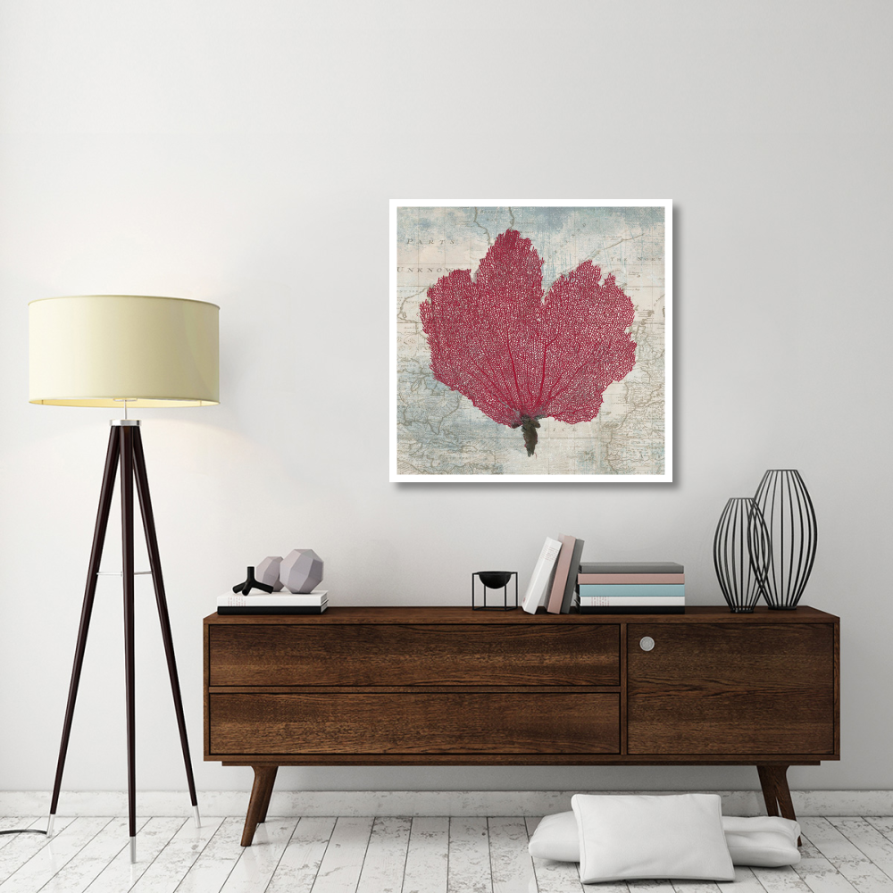 Fan Coral-Paper Art-38&quotx38"