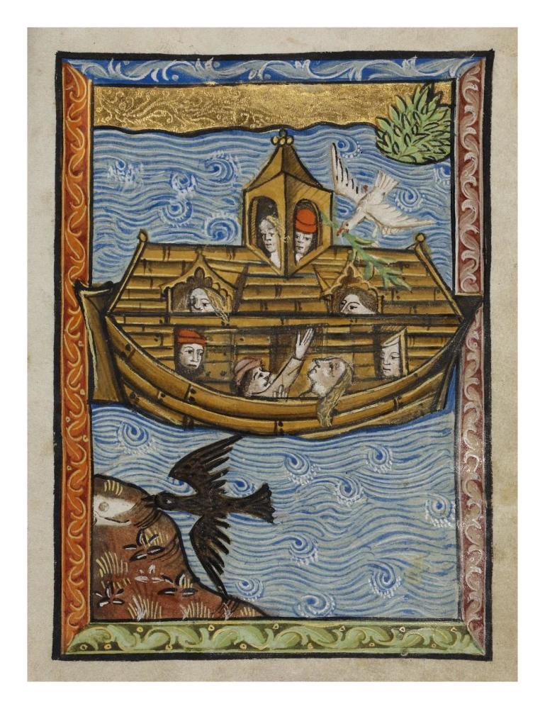 Noah's Ark-Paper Art-20"x26"