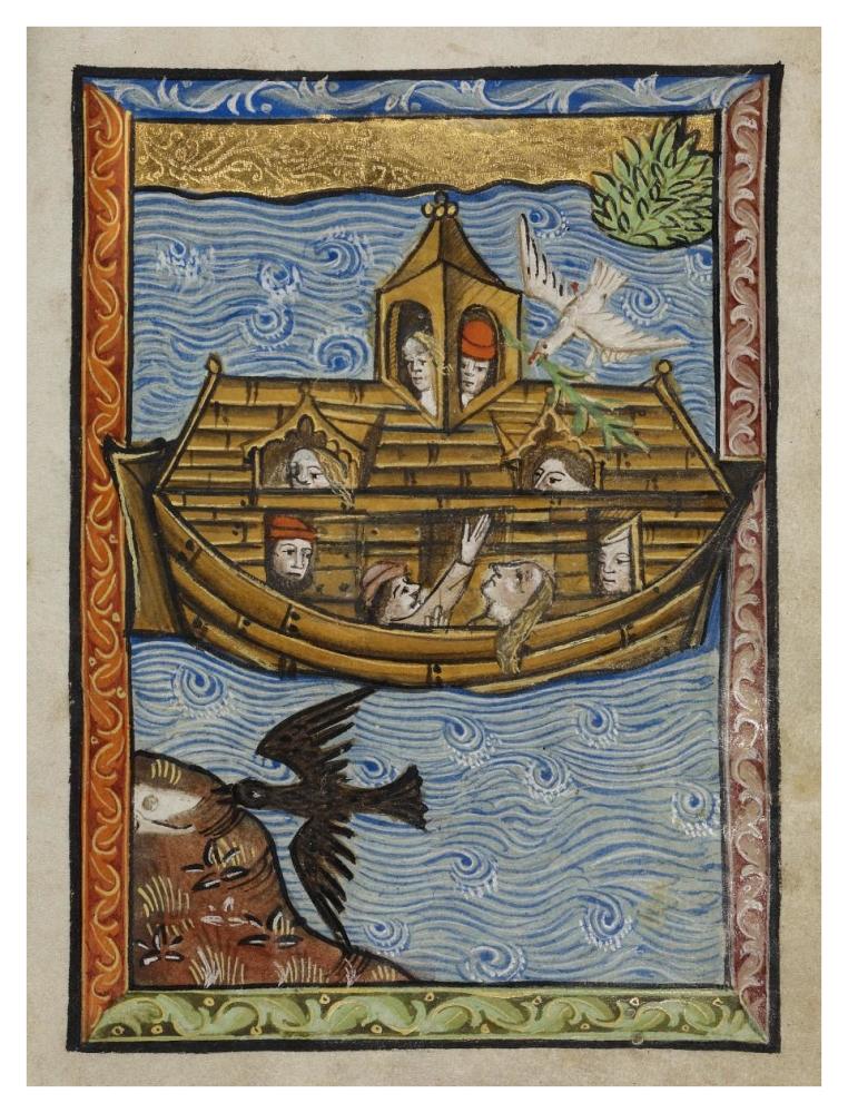 Noah's Ark-Paper Art-32"x42"