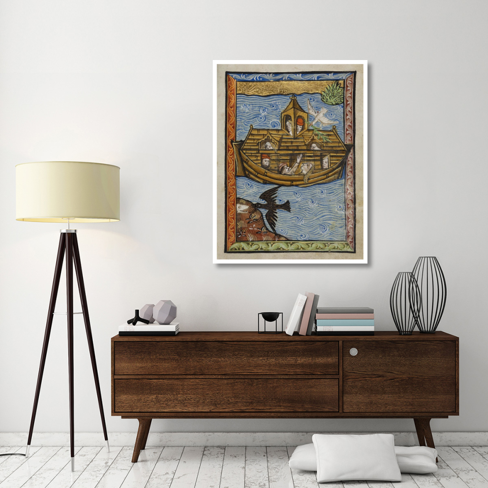 Noah's Ark-Paper Art-38&quotx50"