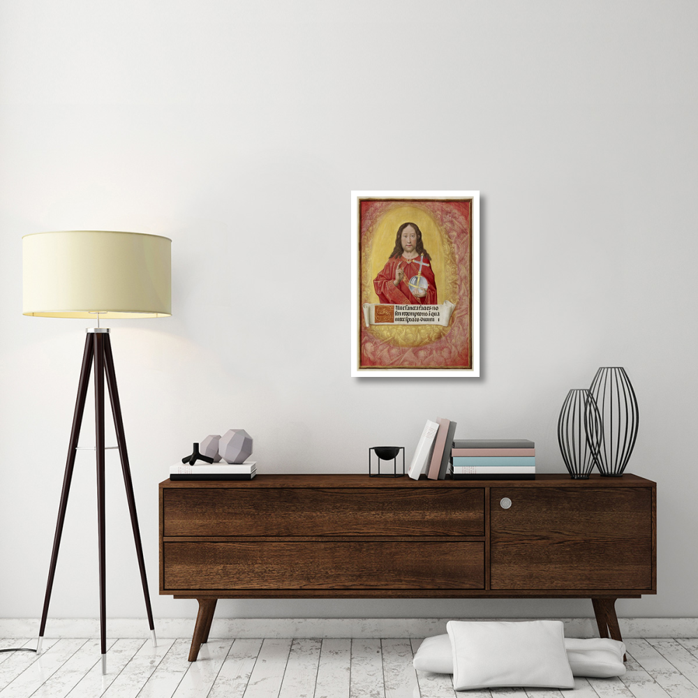 Christ in Majesty-Paper Art-22&quotx32"
