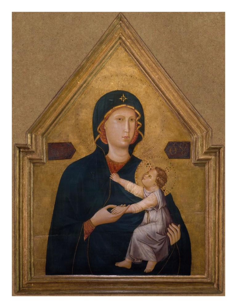 Madonna and Child-Paper Art-20"x26"
