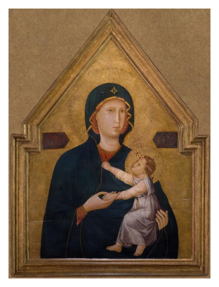 Madonna and Child-Paper Art-26"x34"