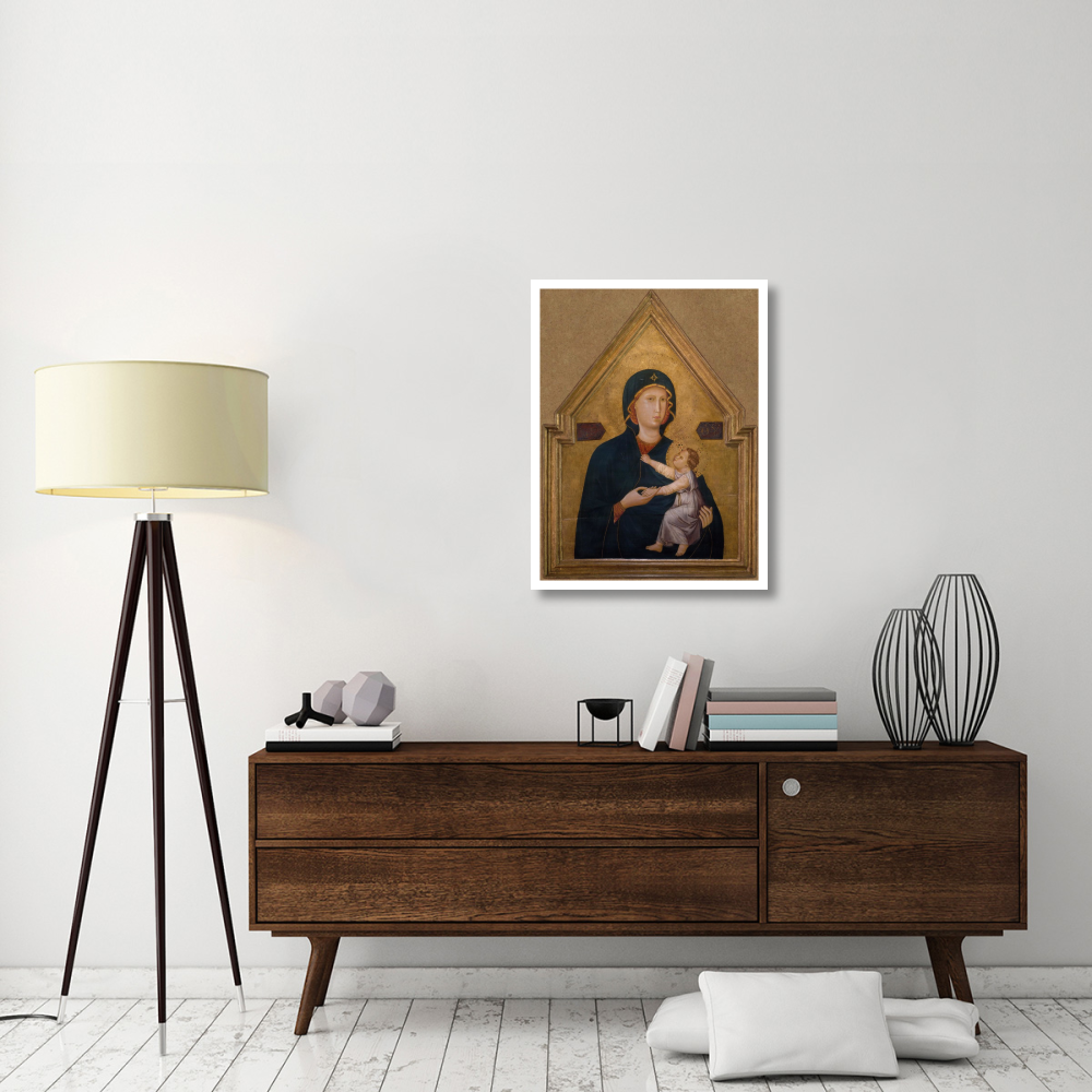 Madonna and Child-Paper Art-26&quotx34"