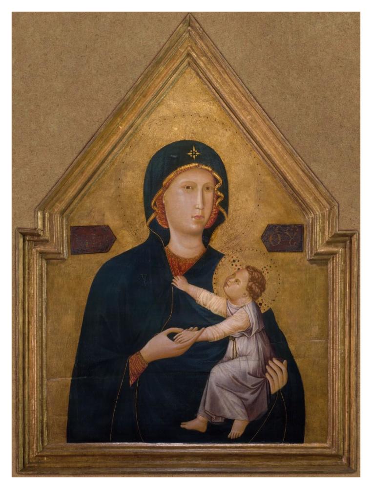 Madonna and Child-Paper Art-32"x42"