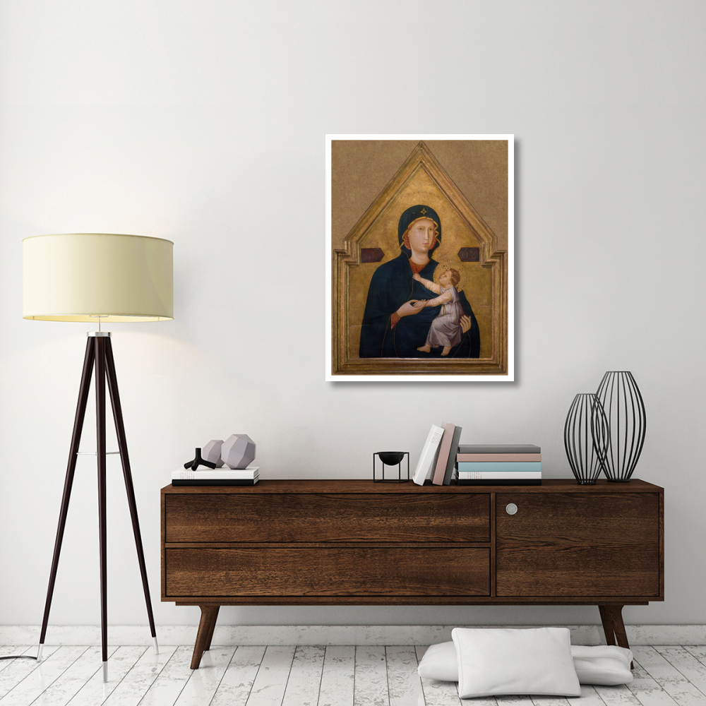 Madonna and Child-Paper Art-32&quotx42"