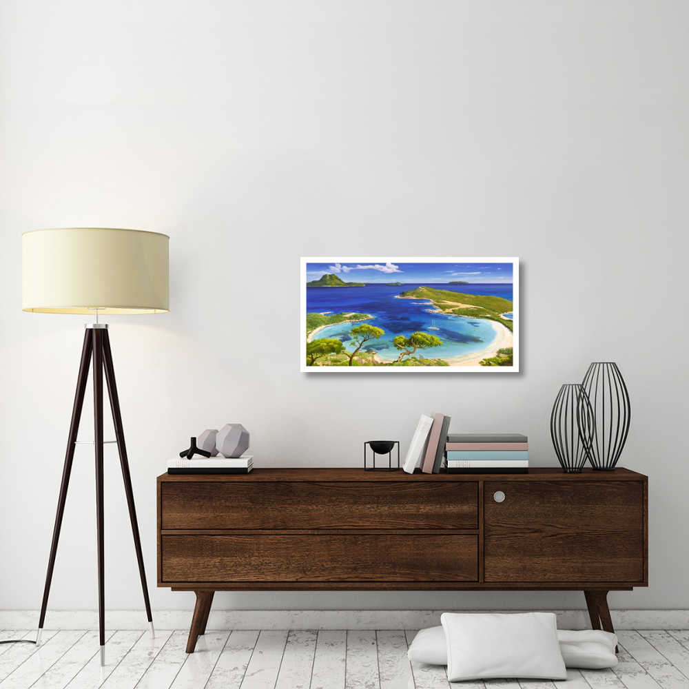 Mediterraneo-Paper Art-38&quotx20"