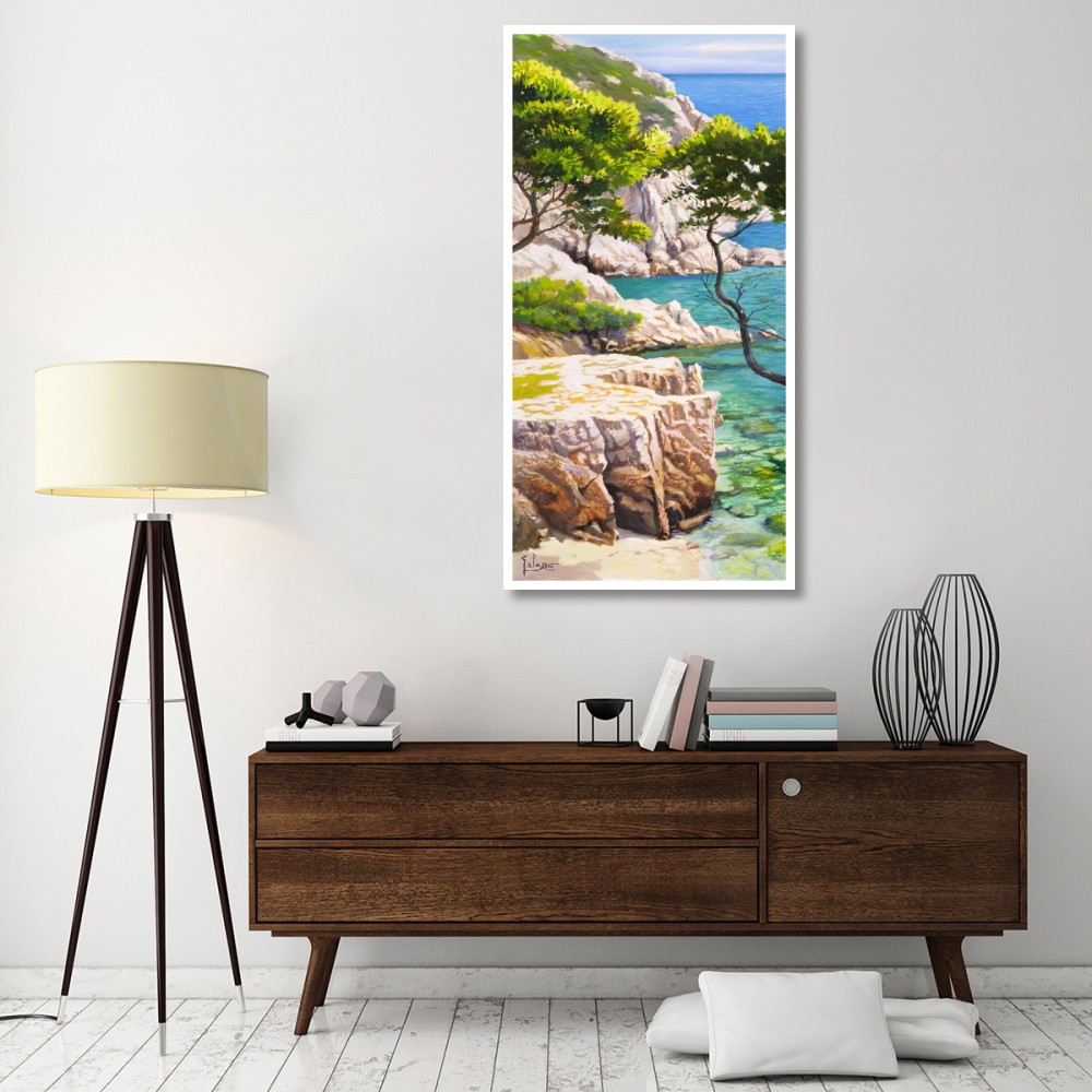 Lavandou I-Paper Art-32&quotx62"