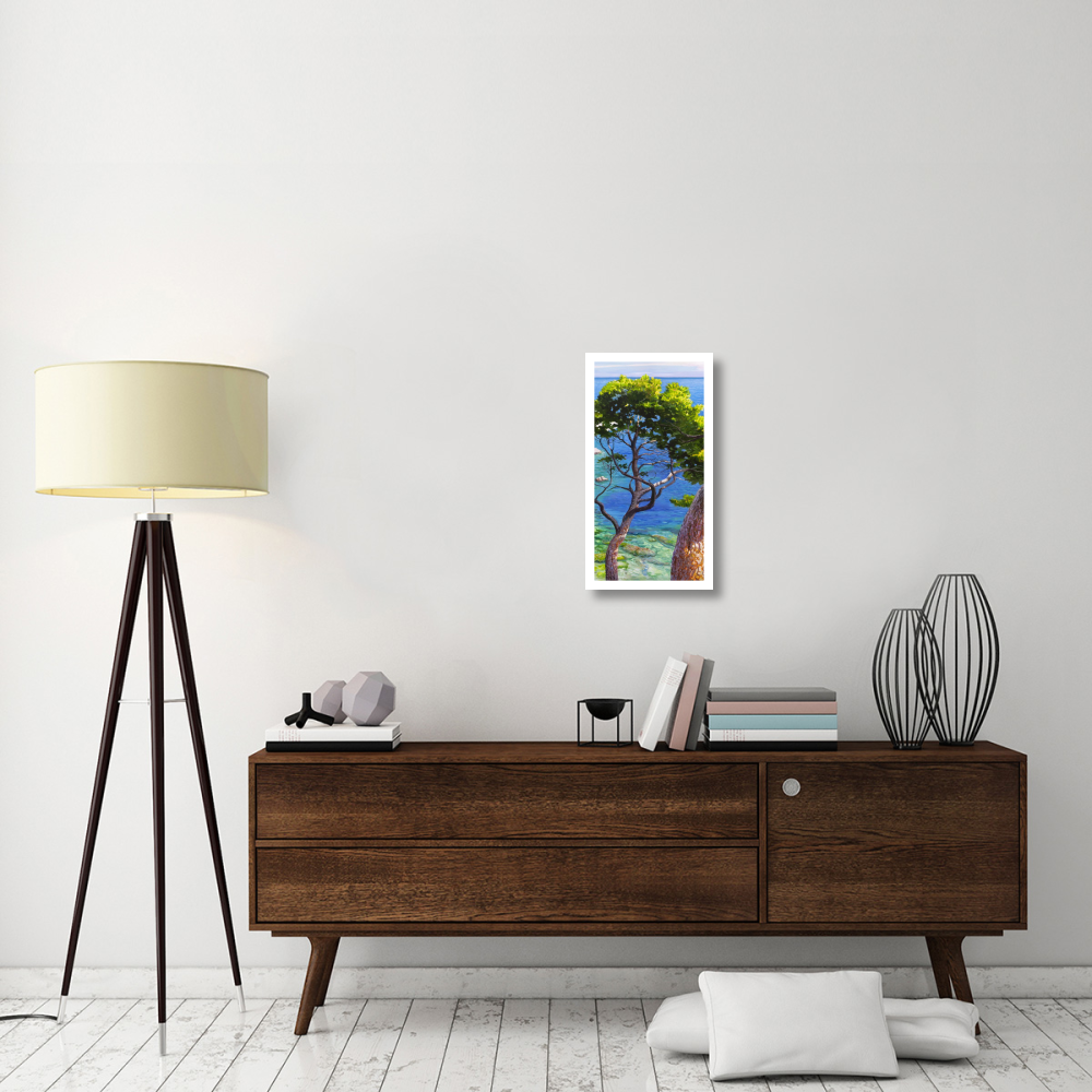 Lavandou II-Paper Art-14&quotx26"