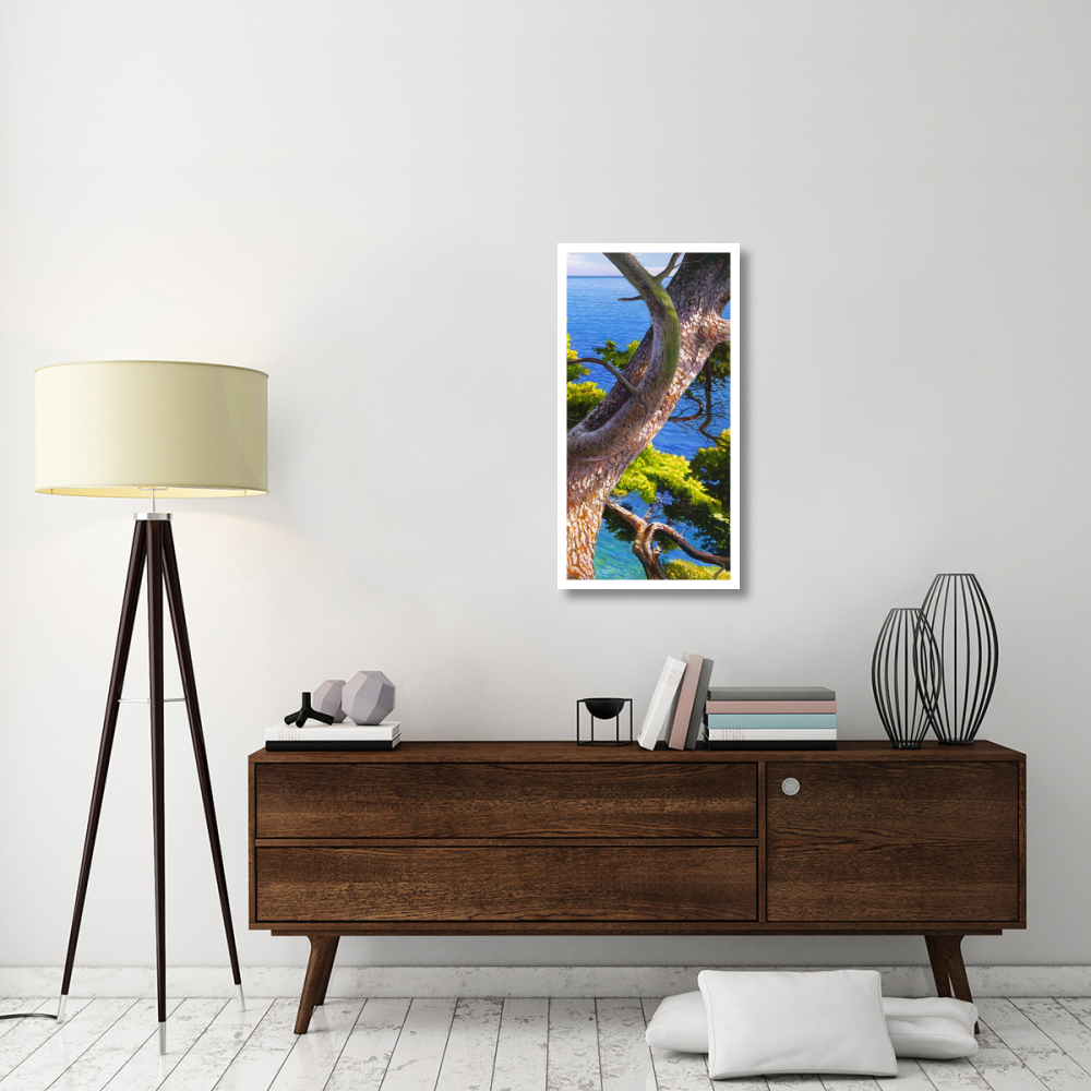 Lavandou III-Paper Art-20&quotx38"