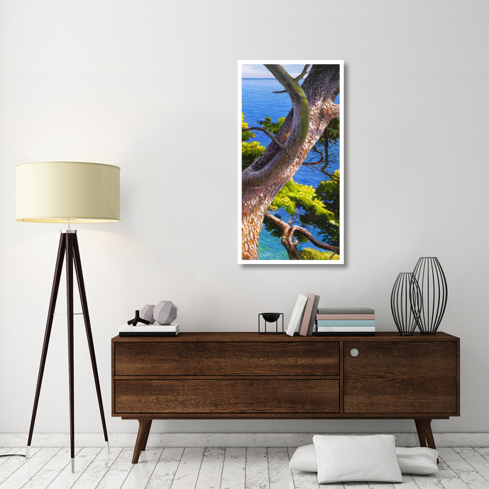 Lavandou III-Paper Art-26&quotx50"