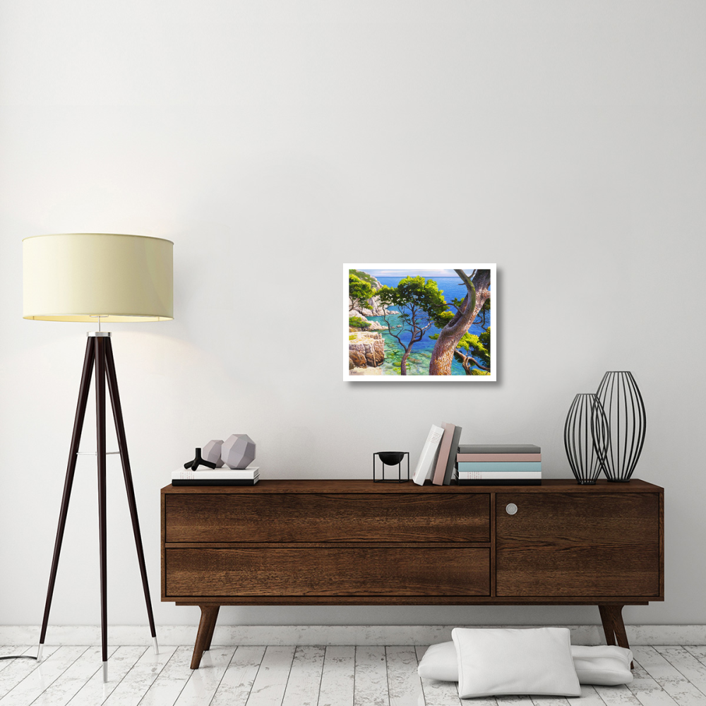 Lavandou-Paper Art-26&quotx20"