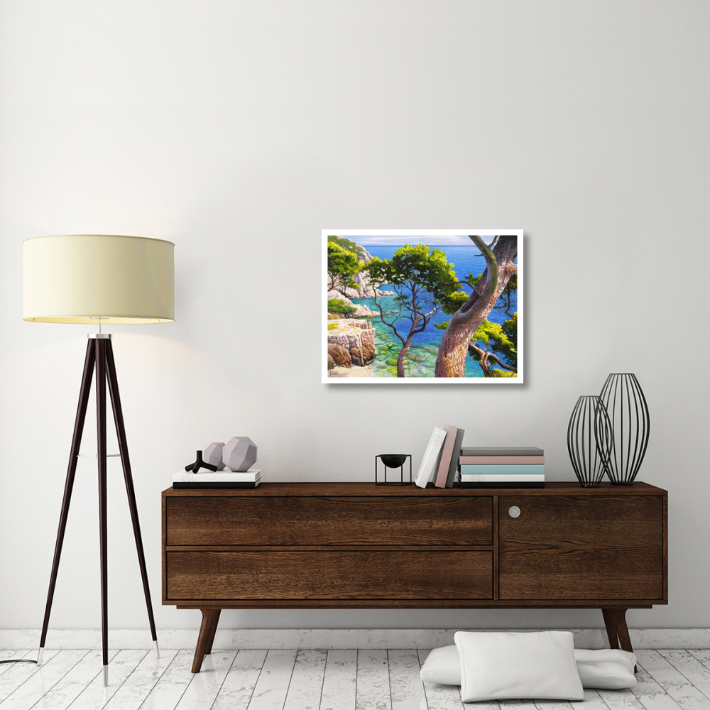 Lavandou-Paper Art-34&quotx26"