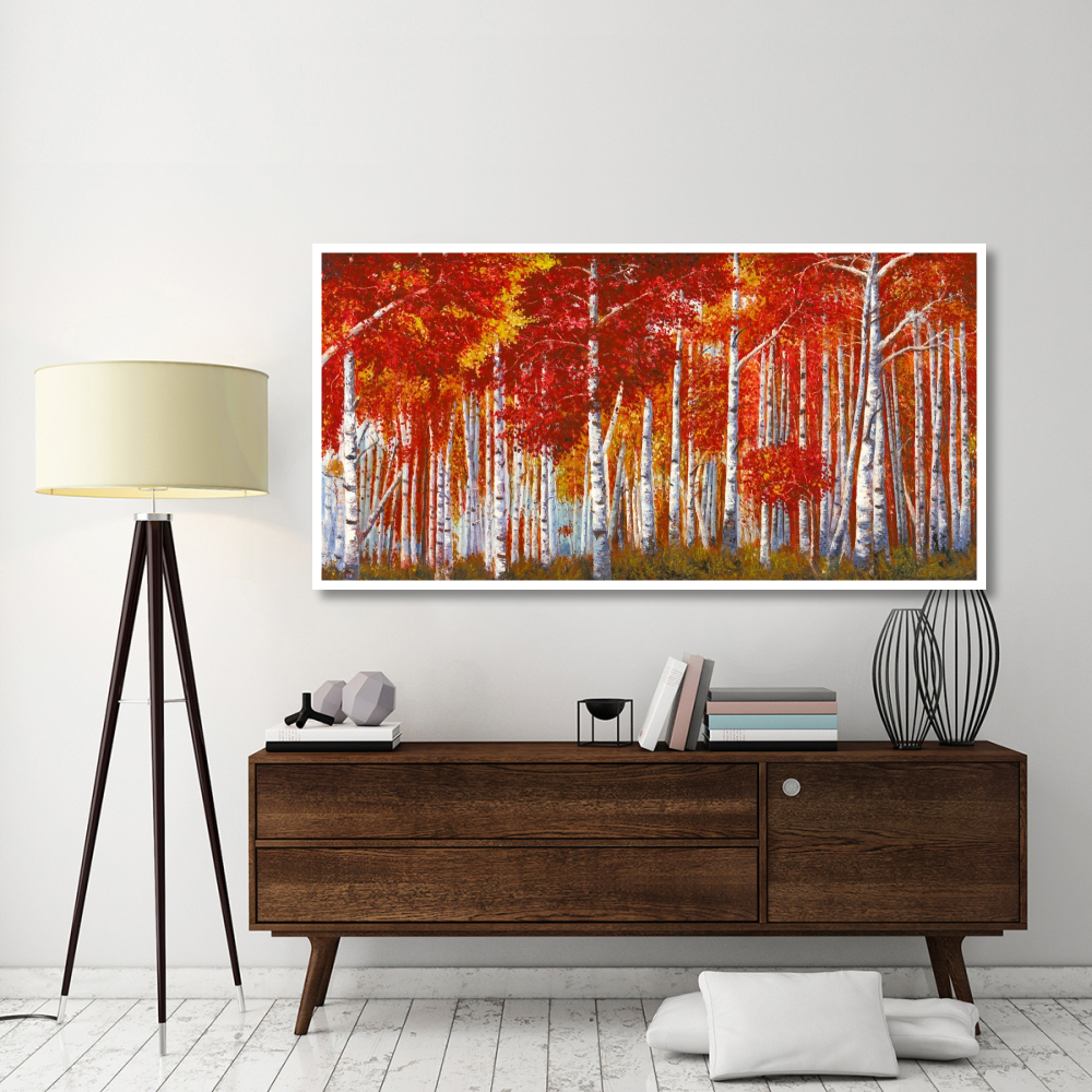 Betulle Rosse-Paper Art-74&quotx38"