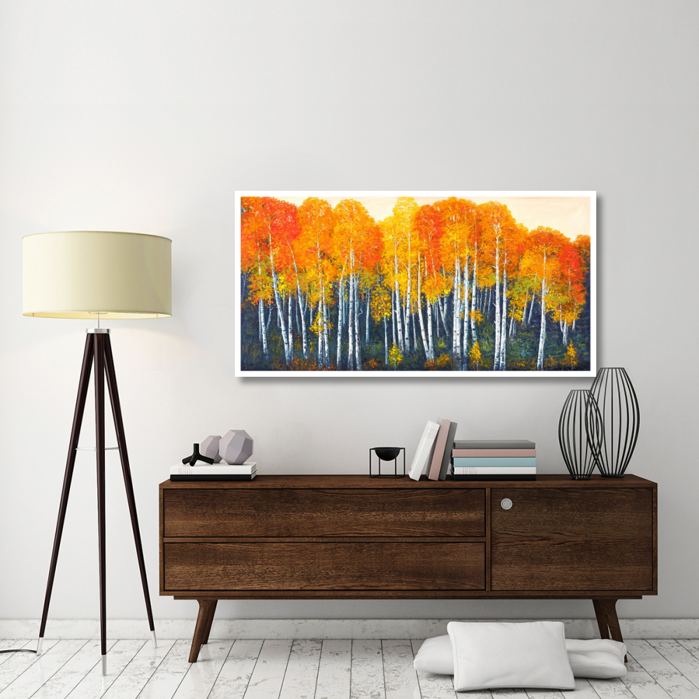 Bosco dautunno-Paper Art-62&quotx32"