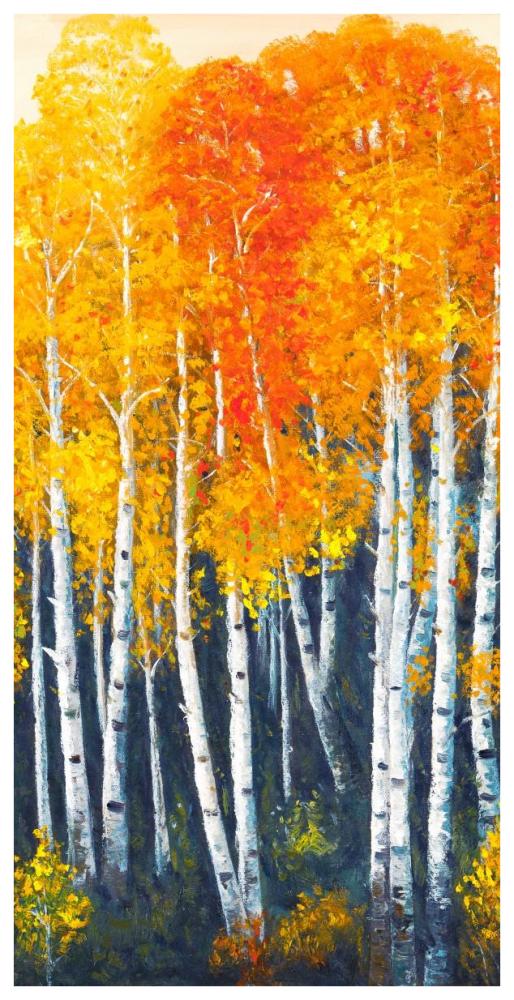 Autunno II-Paper Art-38"x74"
