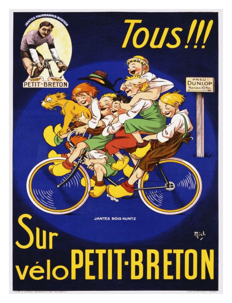 Petit Breton-Paper Art-26"x34"