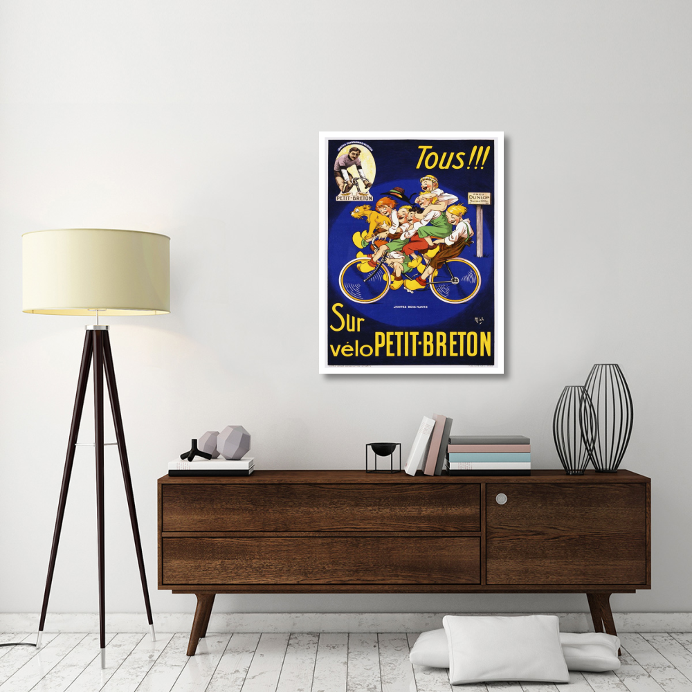 Petit Breton-Paper Art-32&quotx42"
